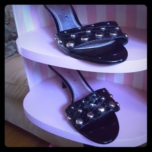 White House Black Market Slide on Heels size 9